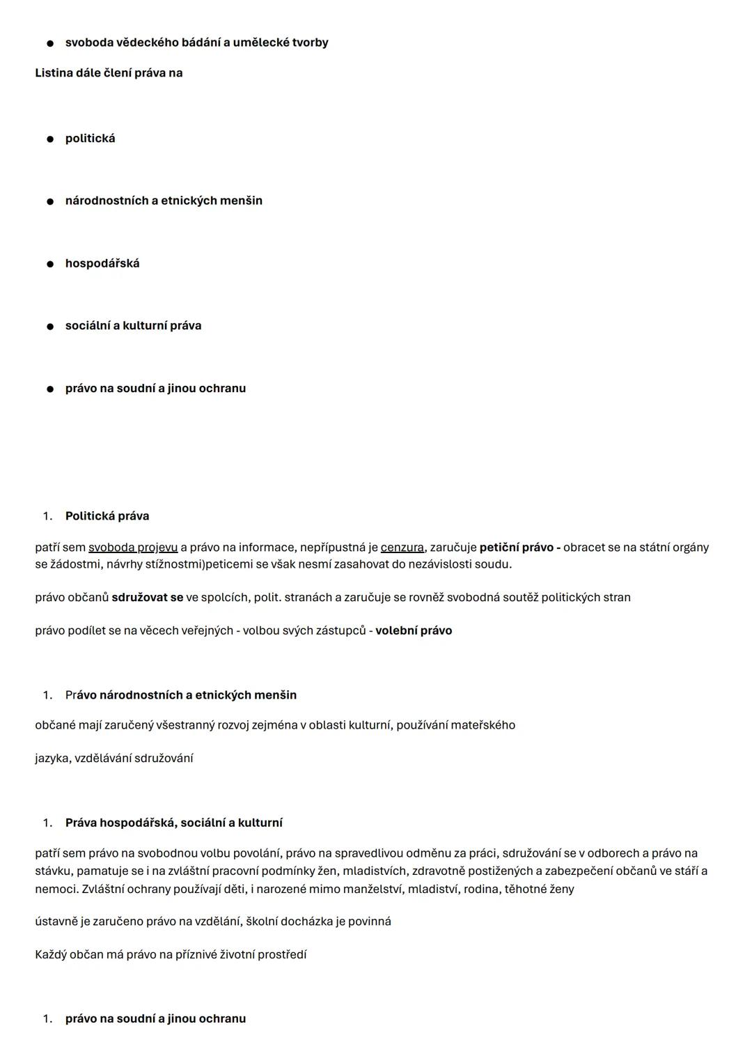 # ÚSTAVNÍ PRÁVO
Ústavní právo je soubor norem upravujících nejdůležitější právní vztahy ve státě -
Izákladní práva a svobody občanů
1. uspoř