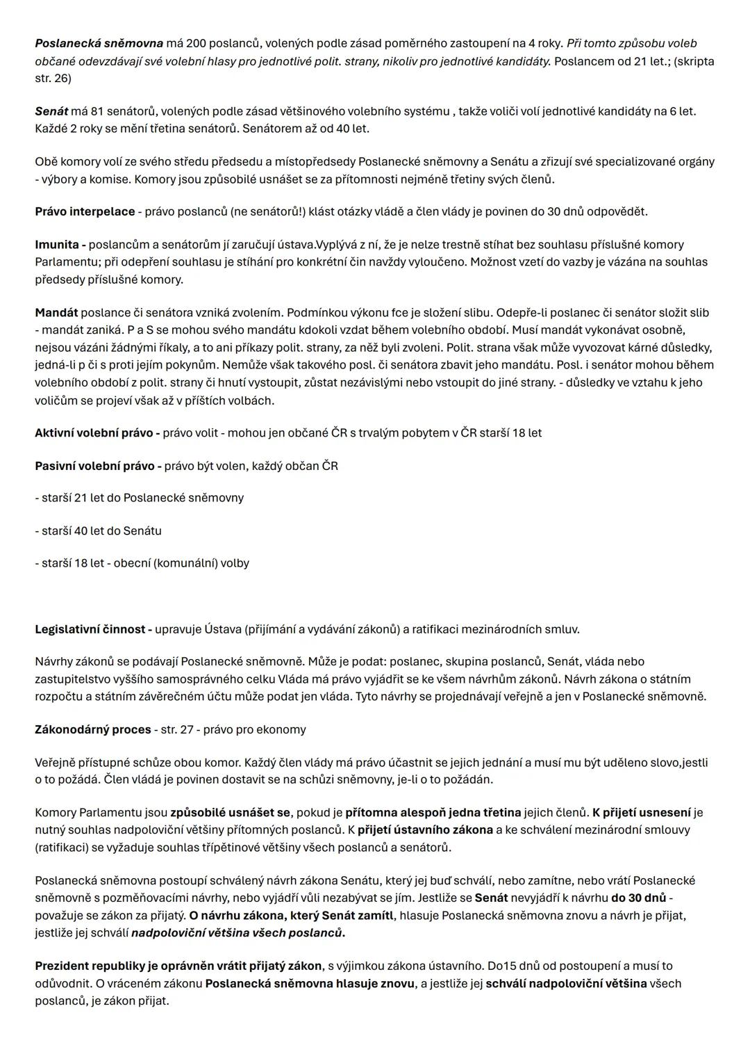 # ÚSTAVNÍ PRÁVO
Ústavní právo je soubor norem upravujících nejdůležitější právní vztahy ve státě -
Izákladní práva a svobody občanů
1. uspoř
