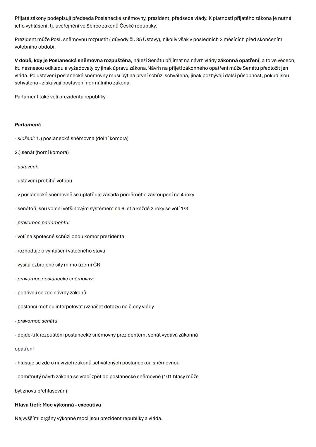 # ÚSTAVNÍ PRÁVO
Ústavní právo je soubor norem upravujících nejdůležitější právní vztahy ve státě -
Izákladní práva a svobody občanů
1. uspoř