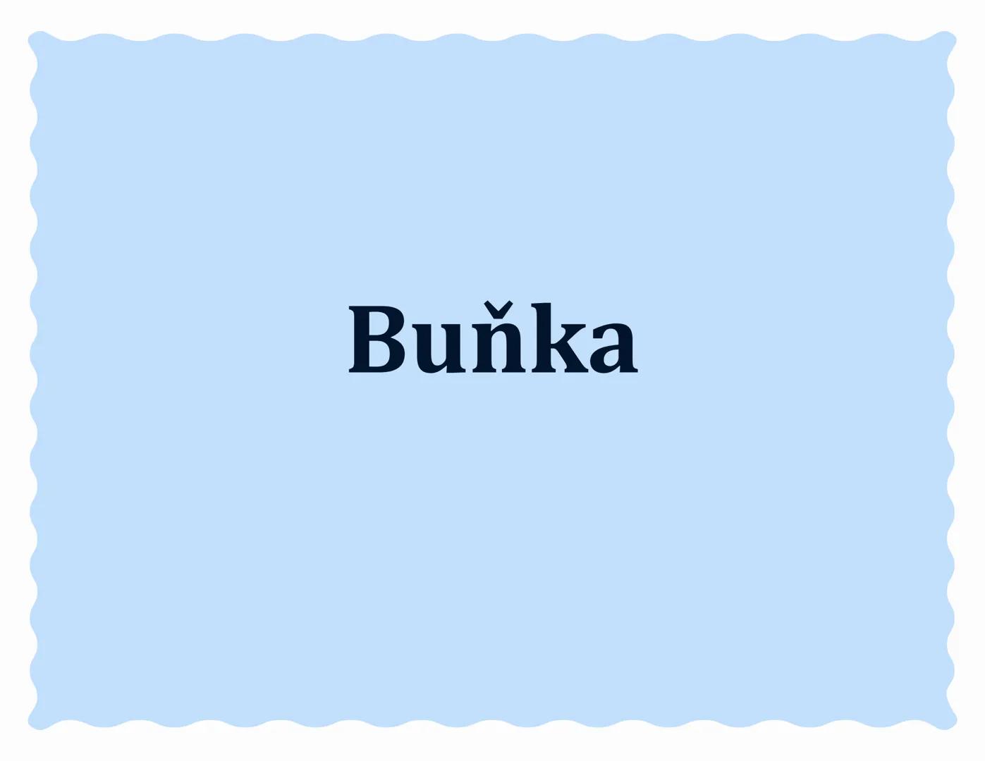 # Buňka ### Doplň tvrzení:
*   Buňka je základní stavební složka ?
*   Věda zabývající se buňkou, se nazývá:
*   Objevitelem buňky, je: