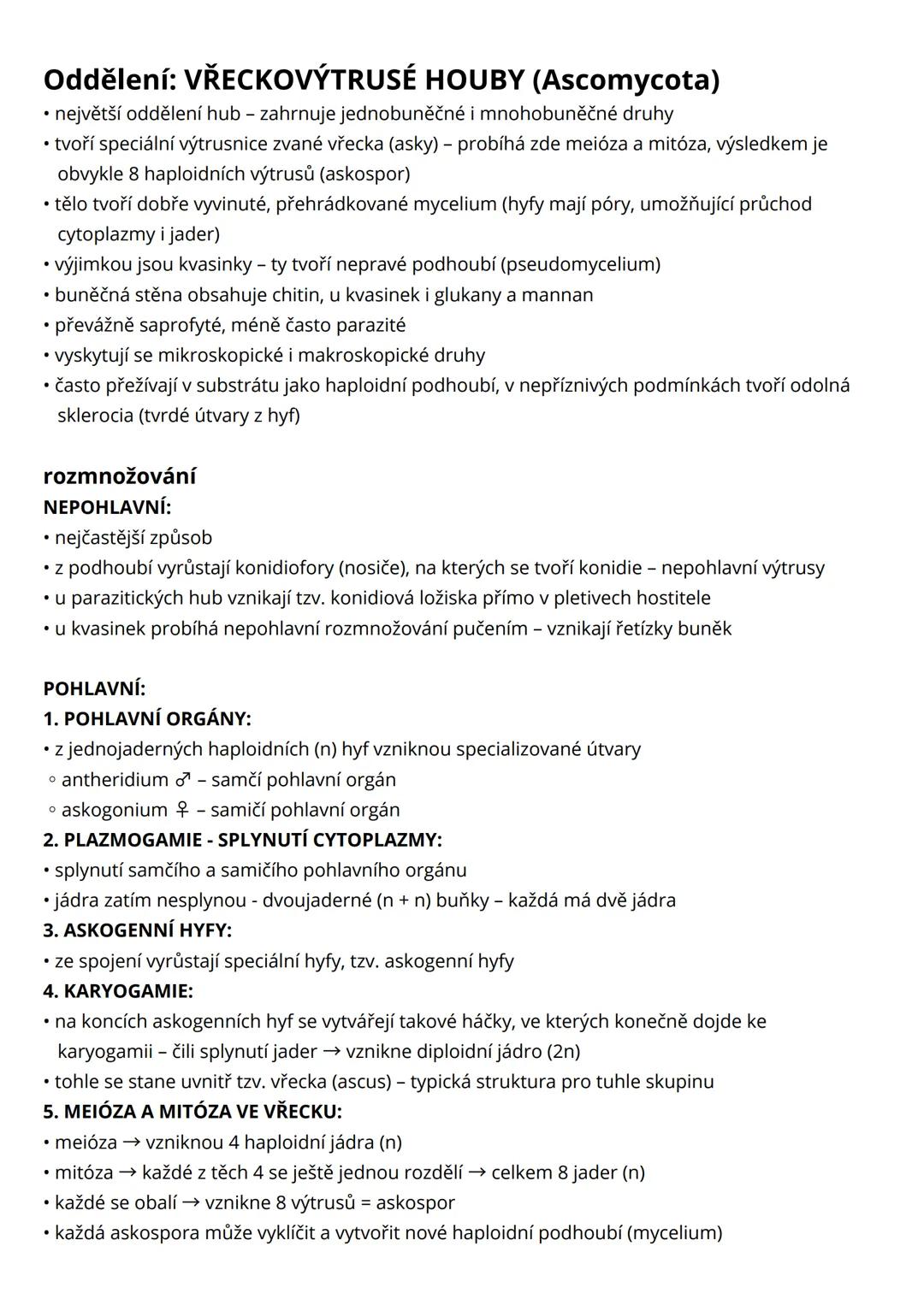 --- OCR Start ---
houby a lišejníky
• mykologie = věda zabývající se studiem hub
• jednobuněčné i mnohobuněčné organismy + makroskopické i m