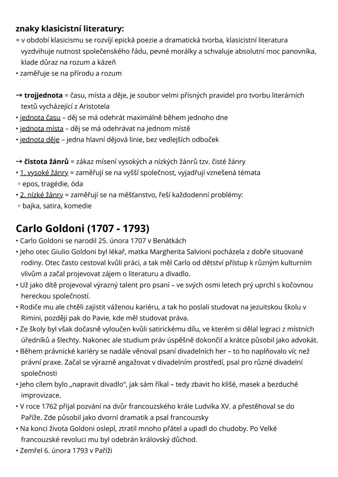 --- OCR Start ---
Sluha dvou pánu
Carlo Goldoni
• 1. část:
→ téma, myšlenka, motivy:
• téma = Truffaldino je sluha dvou pánů, milostné záple