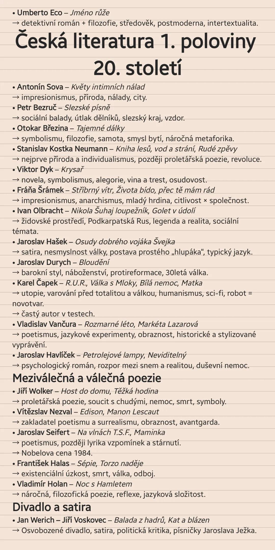 # SVĚTOVÁ LITERATURA DO
KONCE 18. STOLETÍ
1. Starověk (Antika)
Charakteristika:
- Vznik základních literárních žánrů (epos, drama, báseň).