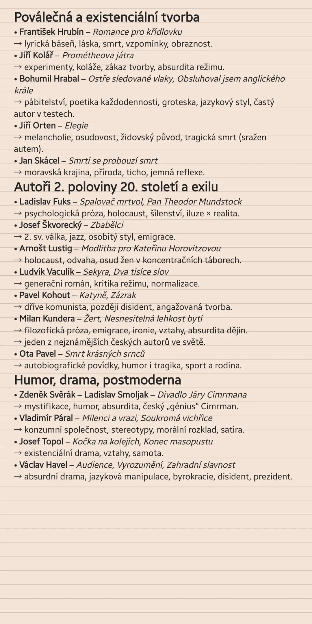 # SVĚTOVÁ LITERATURA DO
KONCE 18. STOLETÍ
1. Starověk (Antika)
Charakteristika:
- Vznik základních literárních žánrů (epos, drama, báseň).