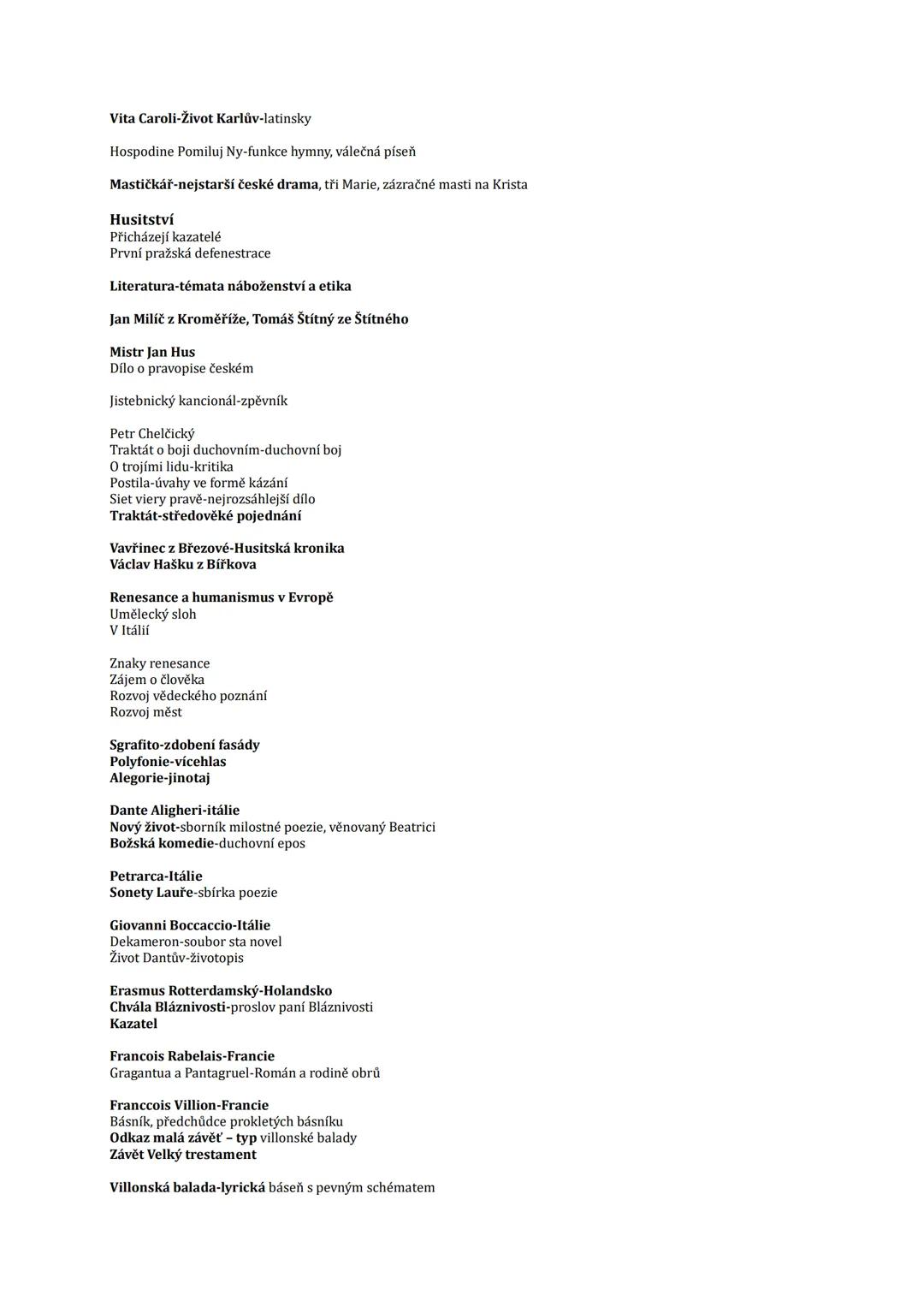 Literatura
UMĚNÍ A LITERATURA
Subjektivní originální
Vnímáme sluchem, zrakem, statické malířství sochařství v průběhu trvání hudba tanec
Hla