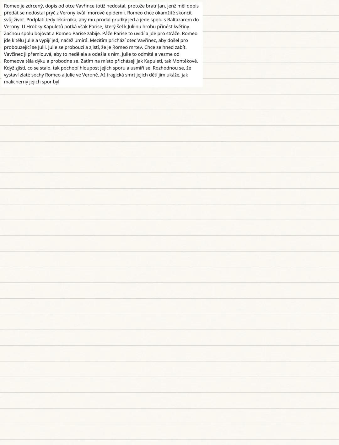 Romeo a Julie
William Shakespeare (1564-1616)
- jeden z nejvetsich anglických i svetových dramatiků a baisníků
- působil ve vrcholném období