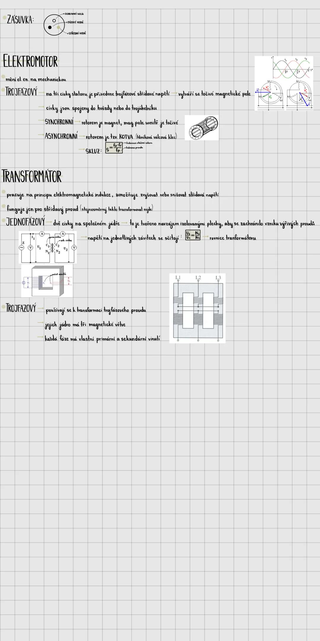 # STŘÍDAVÝ PROUD
- proměnné napětí s harmonickým průběhem označujeme STŘÍDAVÉ NAPĚTÍ a el. obvodem prochází STŘÍDAVÝ PROUD, který má rovněž