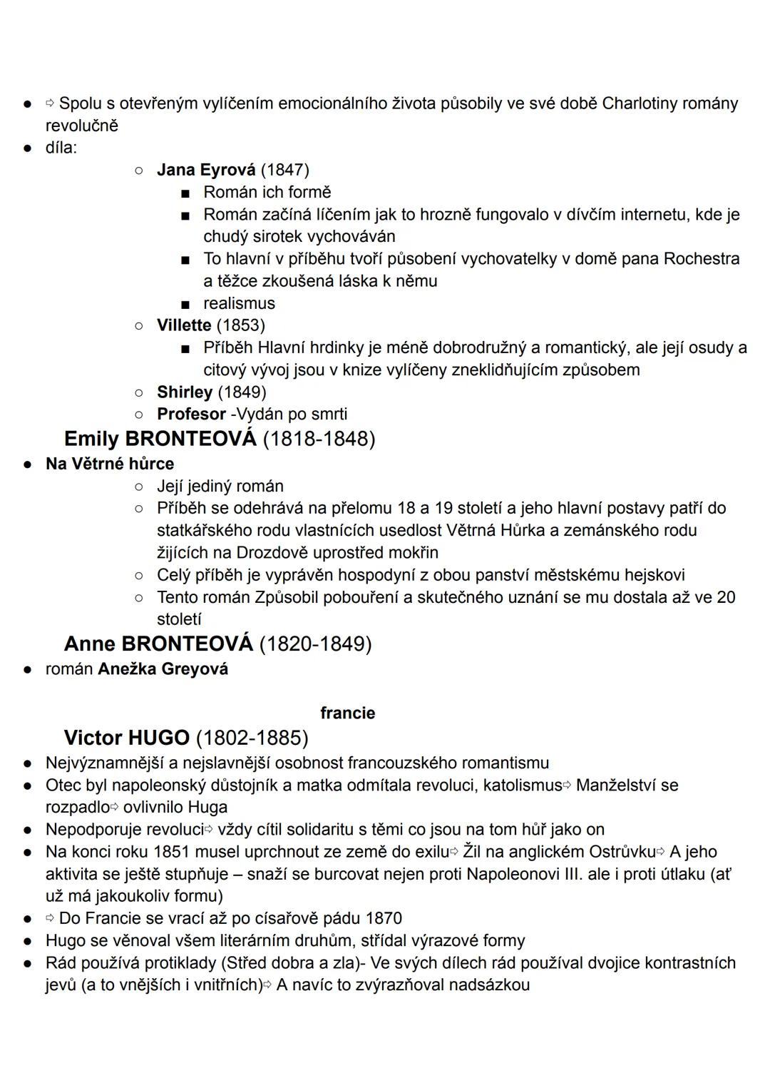 ROMANTISMUS
• Umělecký směr 19 století - první třetina až polovina
• Láska - nedopadá dobře, citovost, cit subjektivita,
• Předcházelo: velk