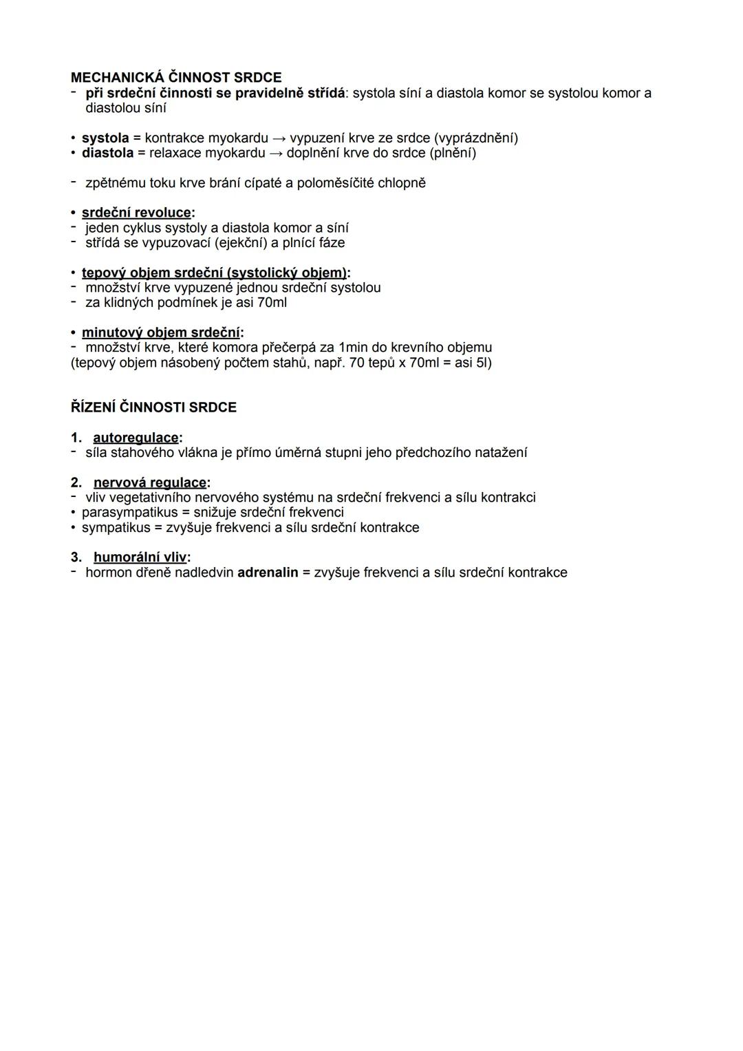 SRDCE = cor
- dutý sval
- zajišťuje cirkulaci krve
- uloženo v dutině hrudní, za sternem, ze dvou třetin vlevo
STAVBA SRDEČNÍ STĚNY
1. endok