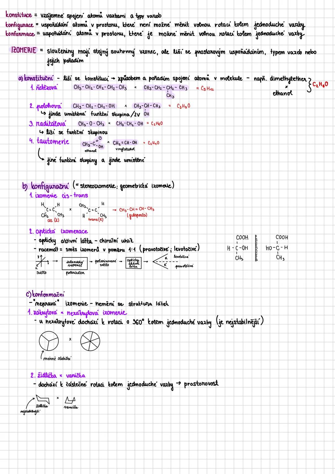 --- OCR Start ---
Organická chemie
organicka sloučenina = sloučenina uhliku + HiO; N; Si X (halogeng); M (kovy); a další pruty
uhlovodity po