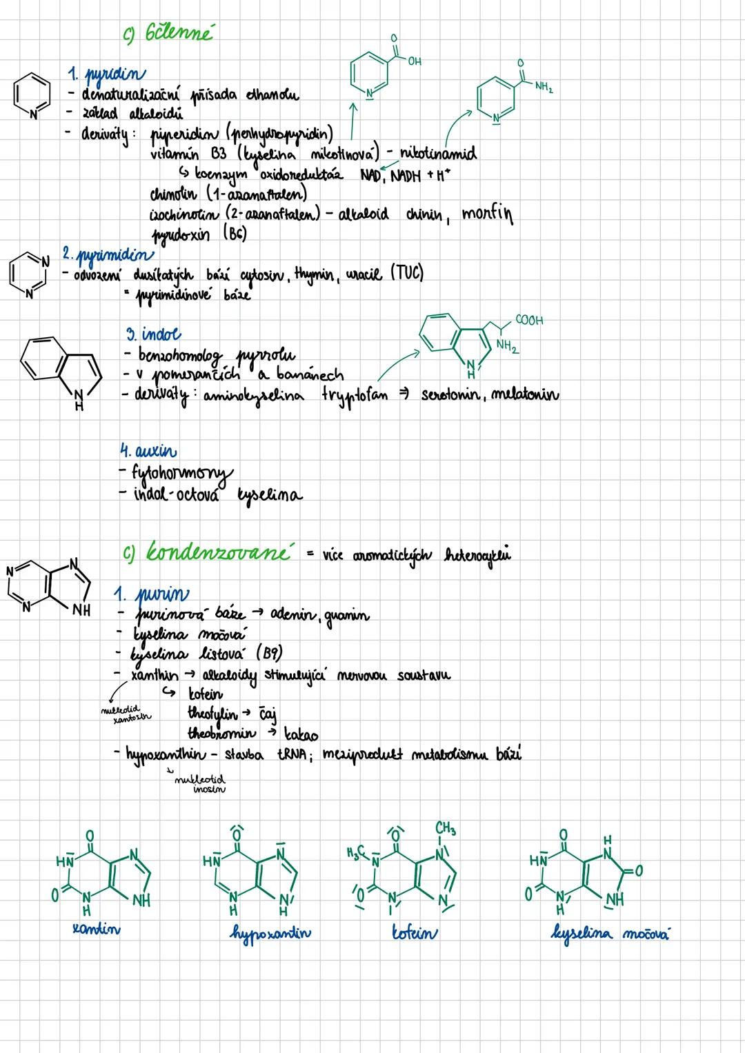 Aromatické uhlovodíky, heterocyklické sl.
= cyklické uhlovodíky s delokalizovaným systémem π elektronů
Se místo Ar
podmínky 1. molekula je n