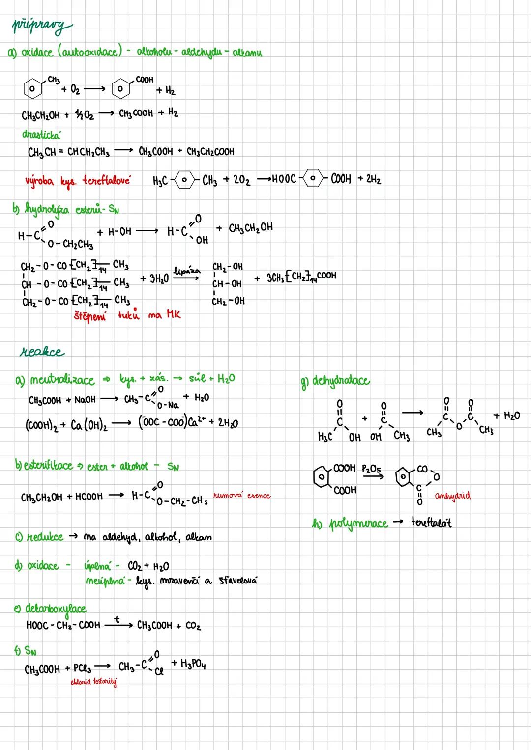 Karboxylová kyseliny
R-COOH - obecný vzorec
karboxylová skupina: karbonyl + hydroxyl
názvosloví
CH_{2}-COOH
|
CH_{2}-COOH
|
CH_{2}-COOH
1,2,