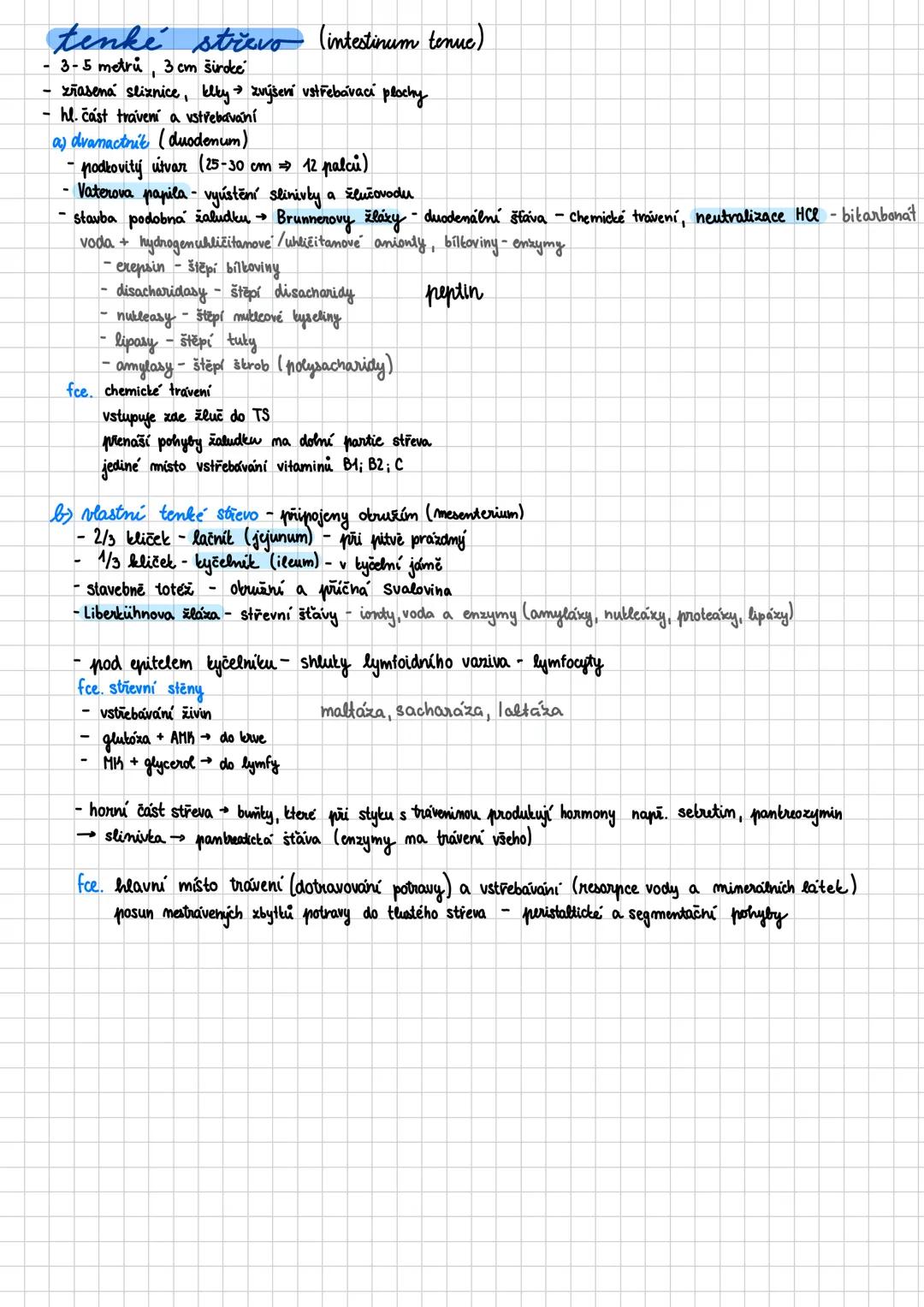 Trávicí soustava a metabolismus
Definice: soubor struktur, které zabezpečují mechanické i chemické trávení, vstřebávání a odstraňování nestr