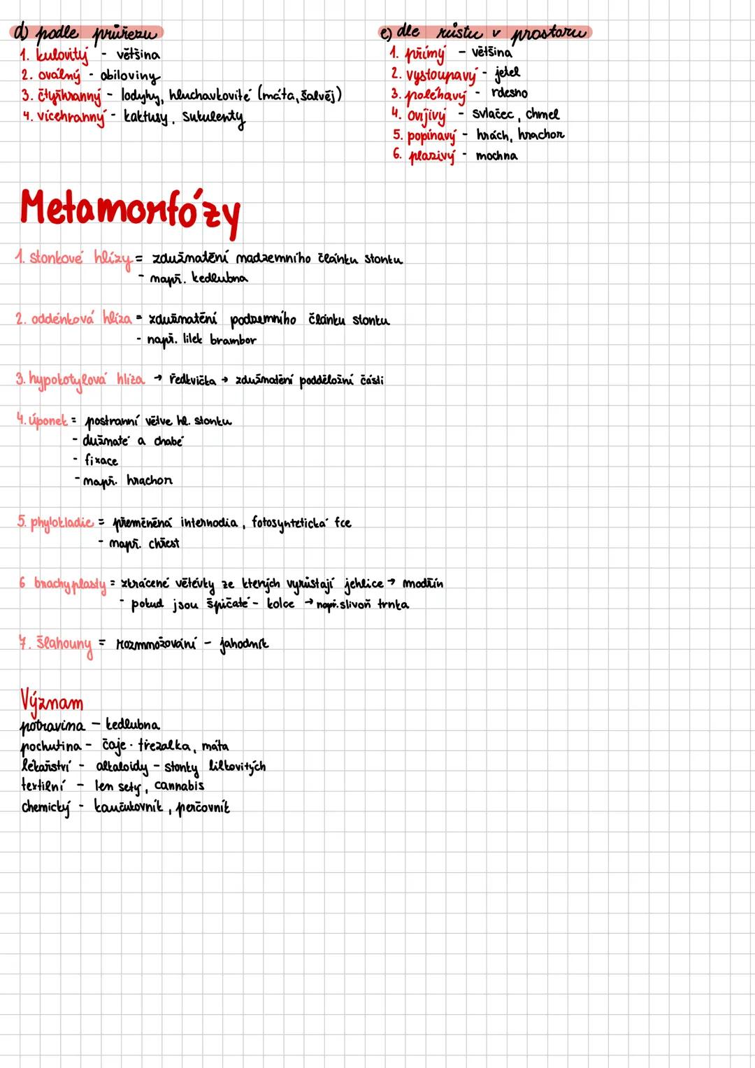 --- OCR Start ---
Vegetativní orgány
HISTOLOGIE
def: botanicka vēda ztoumající rostlinna pletiva
pledivo soubor buněk stejného tvaru, funkce