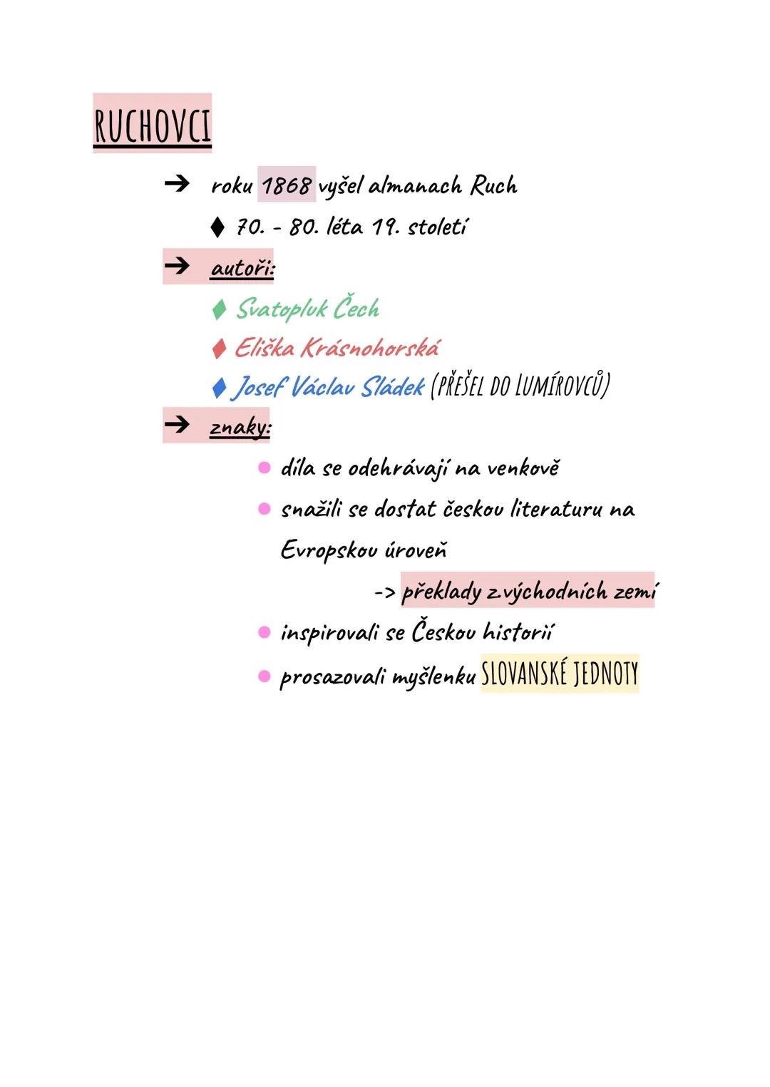 ## májovcí ## MÁJOVCI
→ na počest Karla Hynka Máchy
→ podle díla Máj
→ 60. - 70. léta 19. stol
→ roku 1858 vyšel almanach máj
→ ALMANACH →