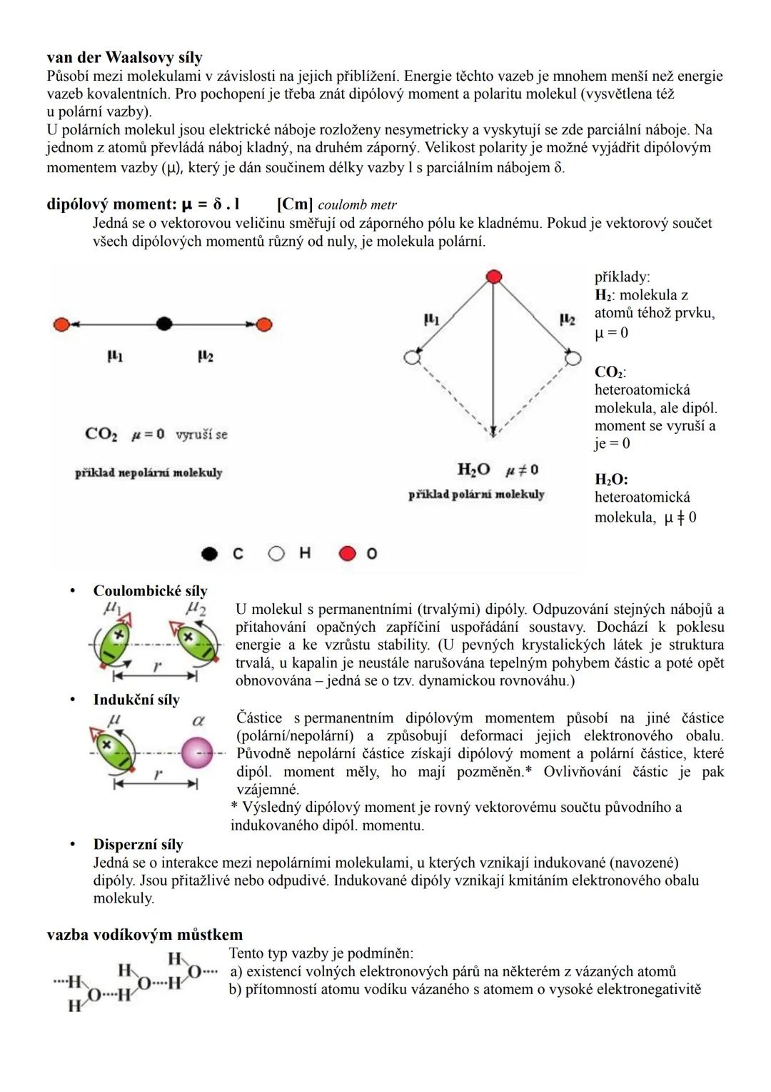 ## CHEMICKÁ VAZBA
Atomy se spojují do molekul prostřednictvím valenčních elektronů a vzniká tak chemická vazba.
**Molekula** = částice slože