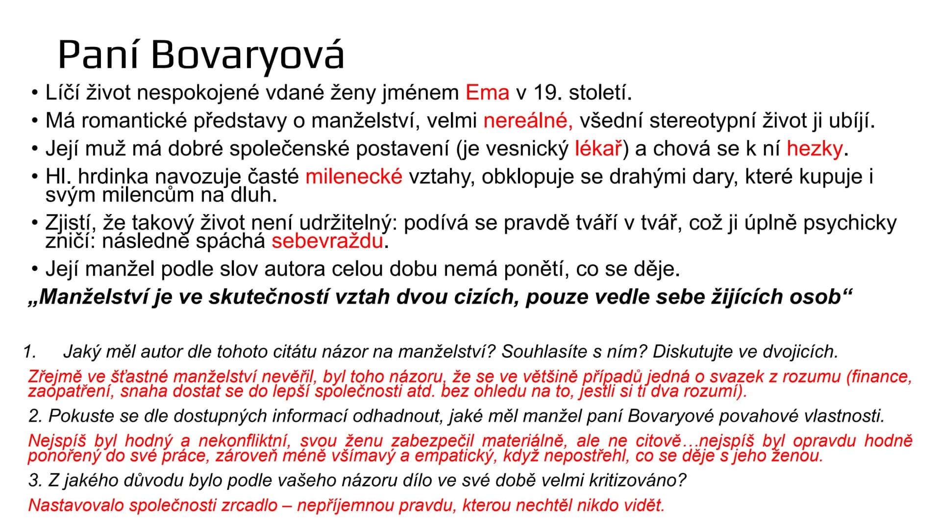 # REALISMUS Prohlédněte si obraz na úvodní stránce prezentace, diskutujte se
spolužákem, společné závěry stručně zapište:
• Co na něm vidít