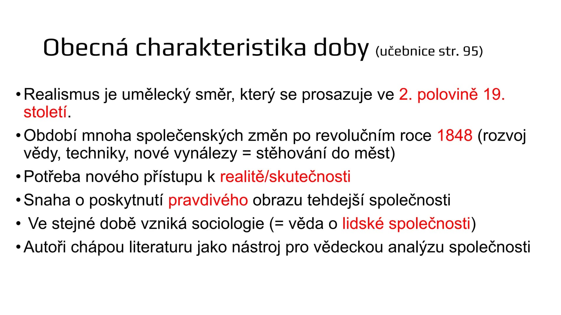 # REALISMUS Prohlédněte si obraz na úvodní stránce prezentace, diskutujte se
spolužákem, společné závěry stručně zapište:
• Co na něm vidít