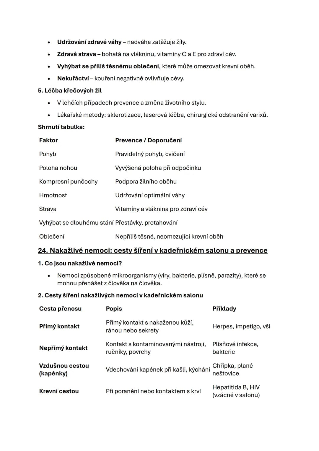 # ZDRAVOVĚDA
1. Osobní hygiena kadeřnice / kadeřníka
Osobní hygiena je soubor pravidelných činností, které slouží k udržení čistoty těla