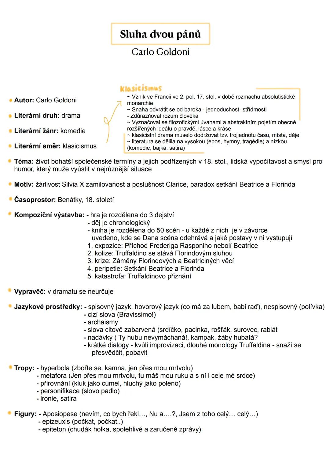 # Sluha dvou pánů
Carlo Goldoni
* Autor: Carlo Goldoni
* Literární druh: drama
* Literární žánr: komedie
* Literární směr: klasicismus