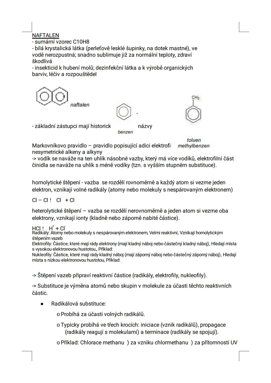 # UHLOVODÍKY
## ALKANY
- nasycené acyklické (alifatické) uhlovodíky s jednoduchými vazbami mezi atomy
uhlíku v řetězci
- jen o-vazby
- obe