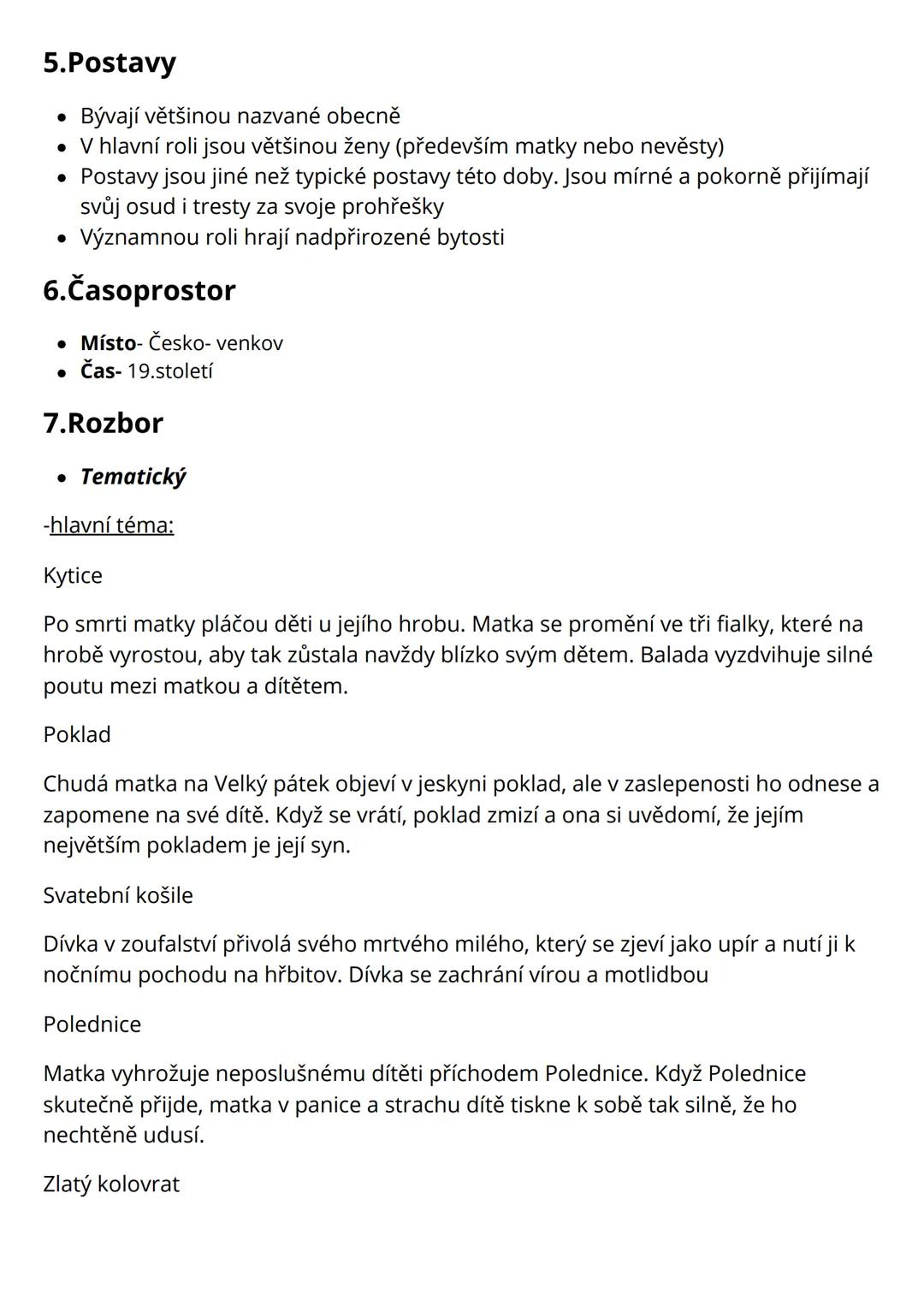 # Kytice
Autor: Karel Jaromír Erben
Nakladatelství: Československý spisovatel
Rok vydání: 1988
1.Literárně historický kontext
* Liter