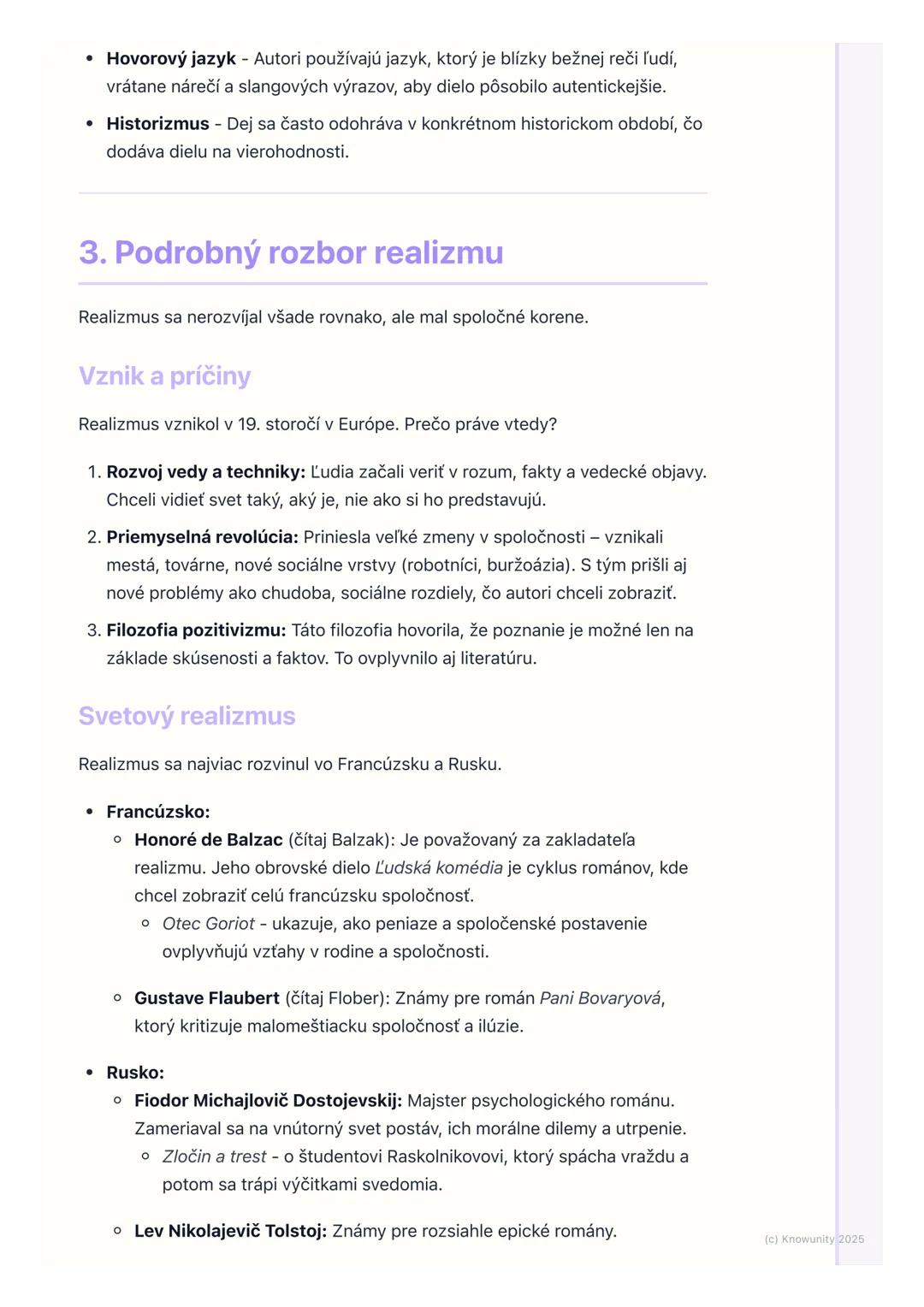 # Realizmus v slovenskej a
svetovej literatúre
1. Úvod do realizmu
Realizmus je dôležitý literárny smer, ktorý sa objavil v polovici 19. s