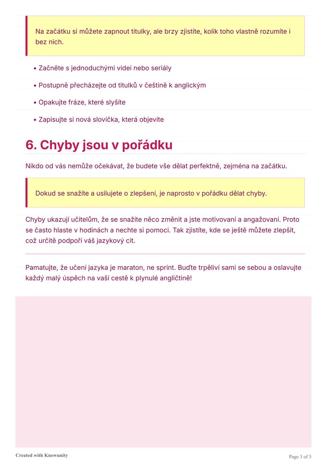 --- OCR Start ---
Jak se zlepšit v angličtině
Tipy pro snadnější a efektivnější učení angličtiny pro studenty všech úrovní.
Jak se zlepšit v