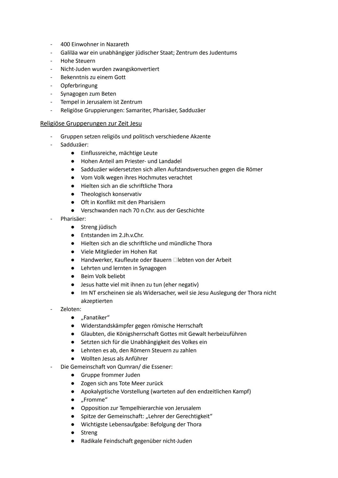 Religion Abiturstoff
Q1: Jesus Christus- das menschgewordene Wort Gottes: Die Reich-Gottes-Botschaft, Die
Auferstehung Jesu (Hoffnung über