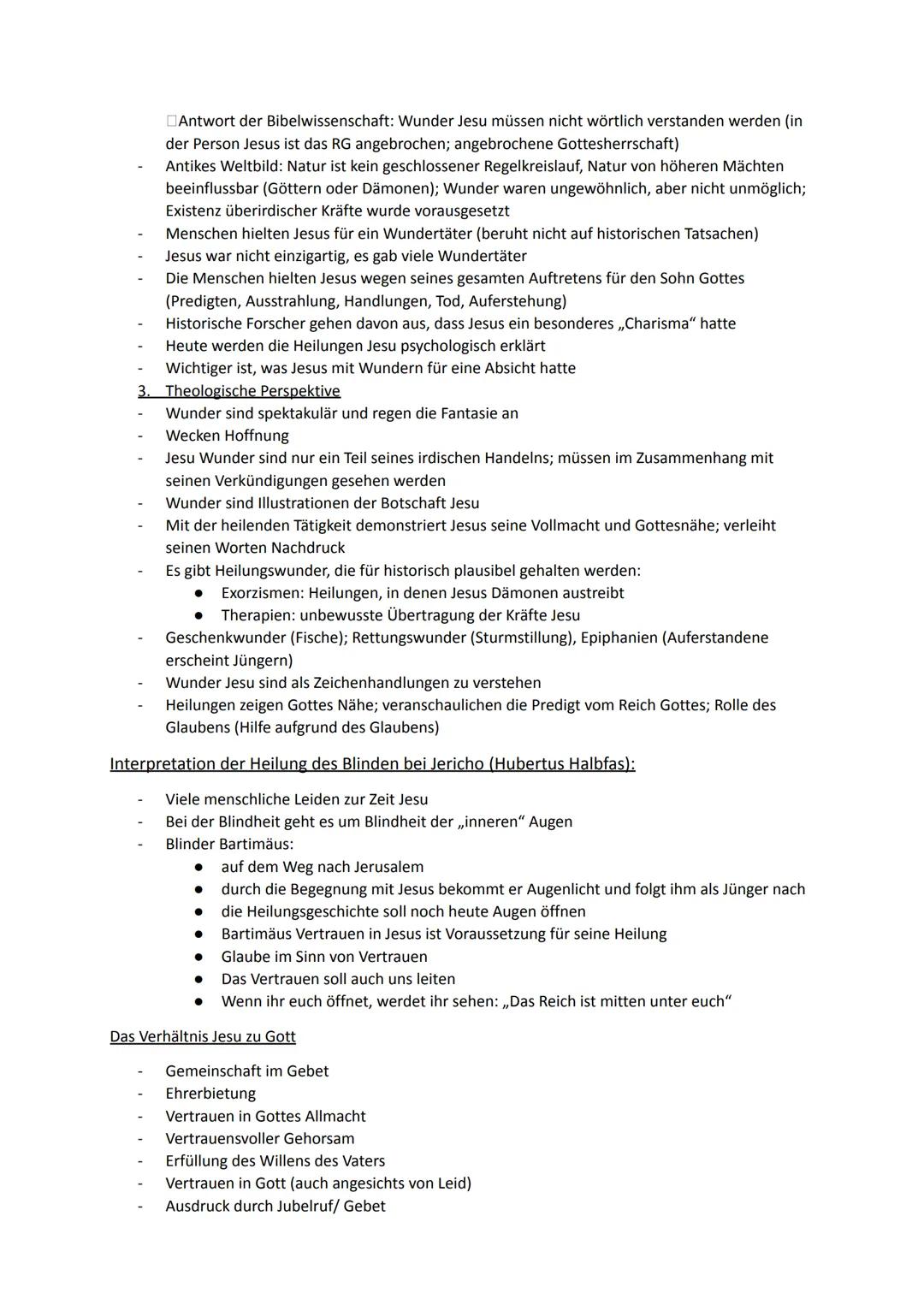 Religion Abiturstoff
Q1: Jesus Christus- das menschgewordene Wort Gottes: Die Reich-Gottes-Botschaft, Die
Auferstehung Jesu (Hoffnung über
