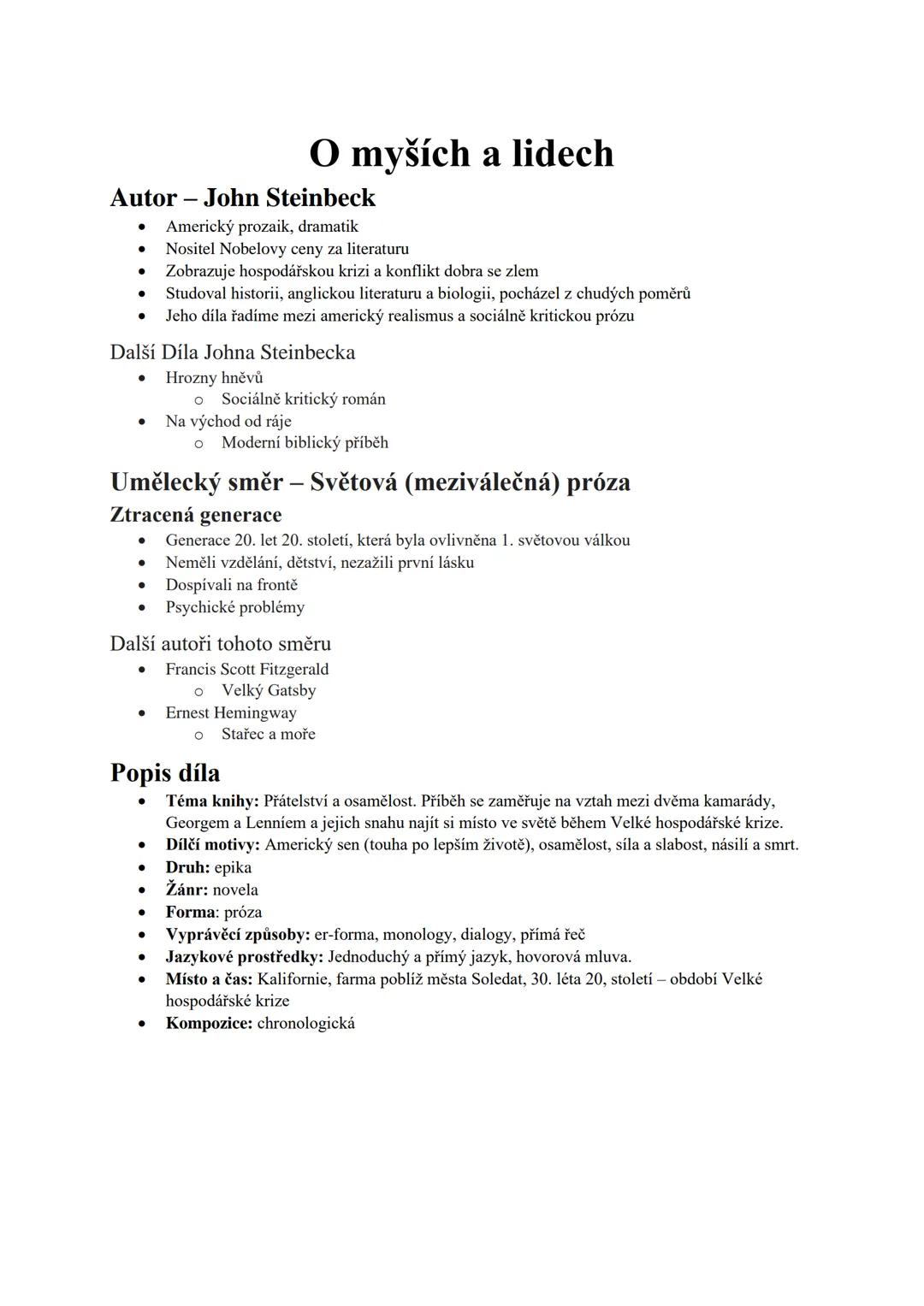 O myších a lidech (Steinbeck)