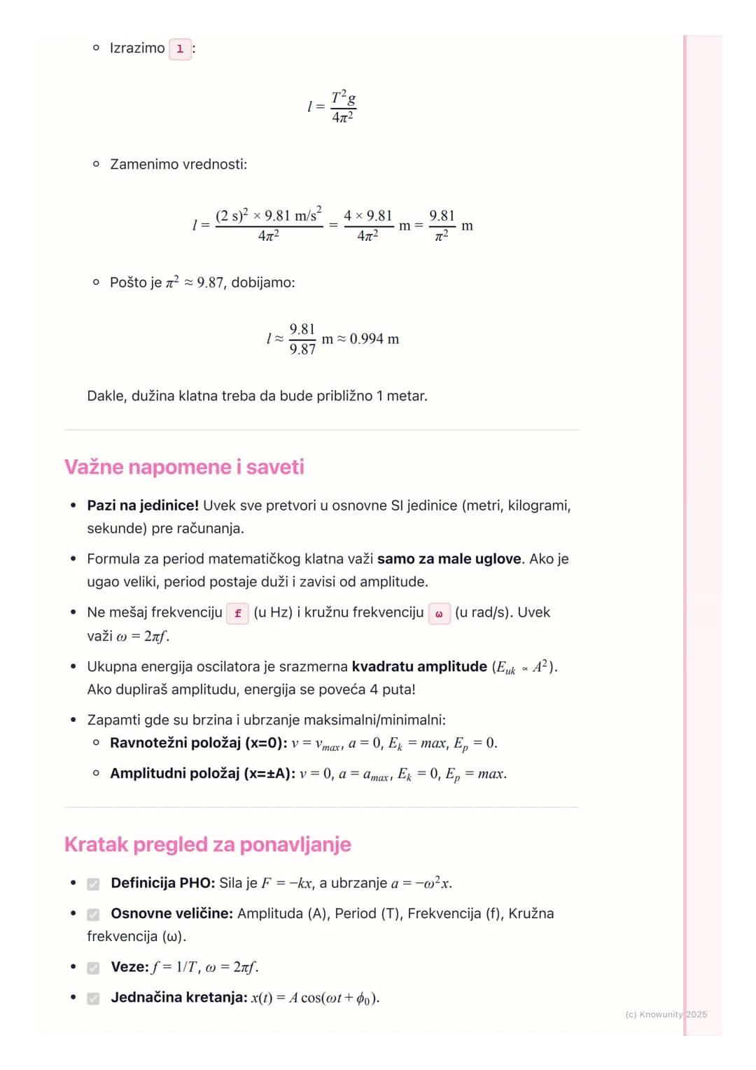 # Harmonijsko oscilovanje
Uvod u harmonijsko oscilovanje
Oscilacije su periodična kretanja tela oko ravnotežnog položaja. Harmonijsko
osci