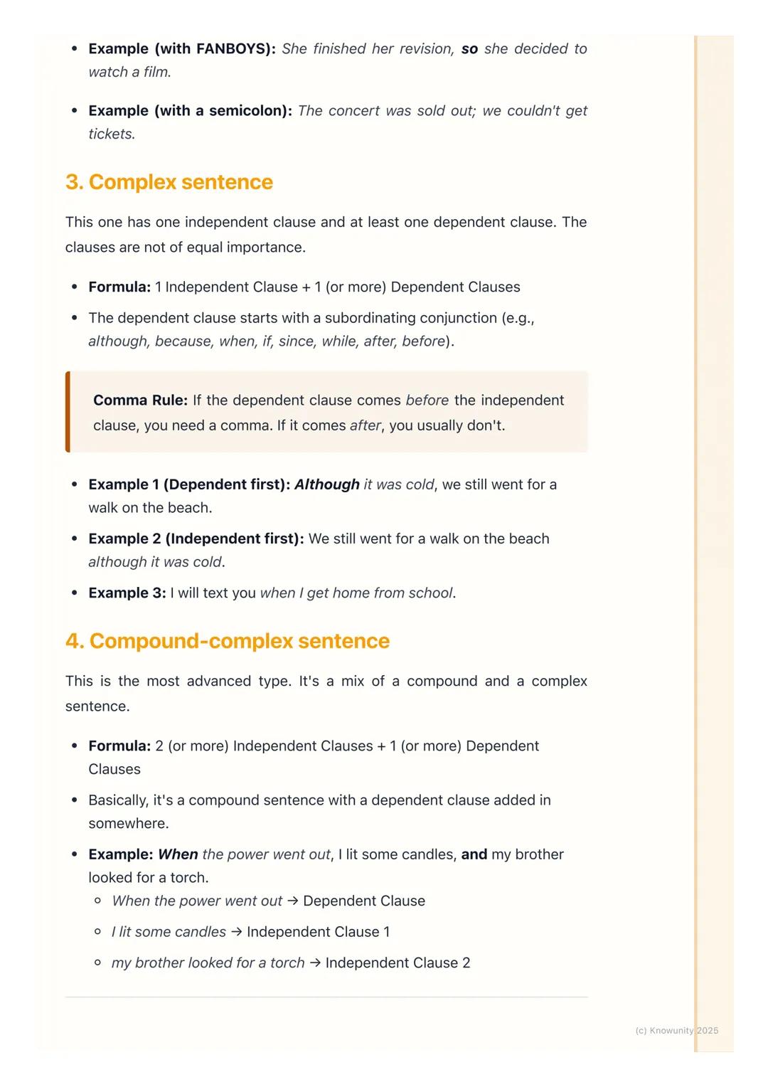 # Sentence Structure
An introduction to sentence structure
Okay, so this is all about how we build sentences. Using different types of
sen