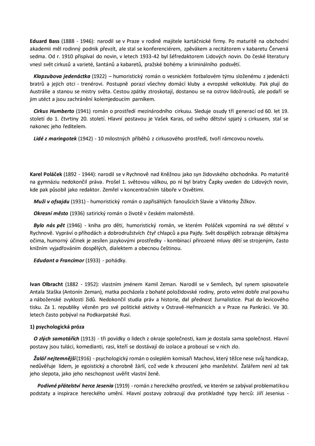 --- OCR Start ---
dětství a mládí v Praze, v české minulosti, v osudech významných osobností české kultury, např. ve skladbě
Vějíř Boženy Ně