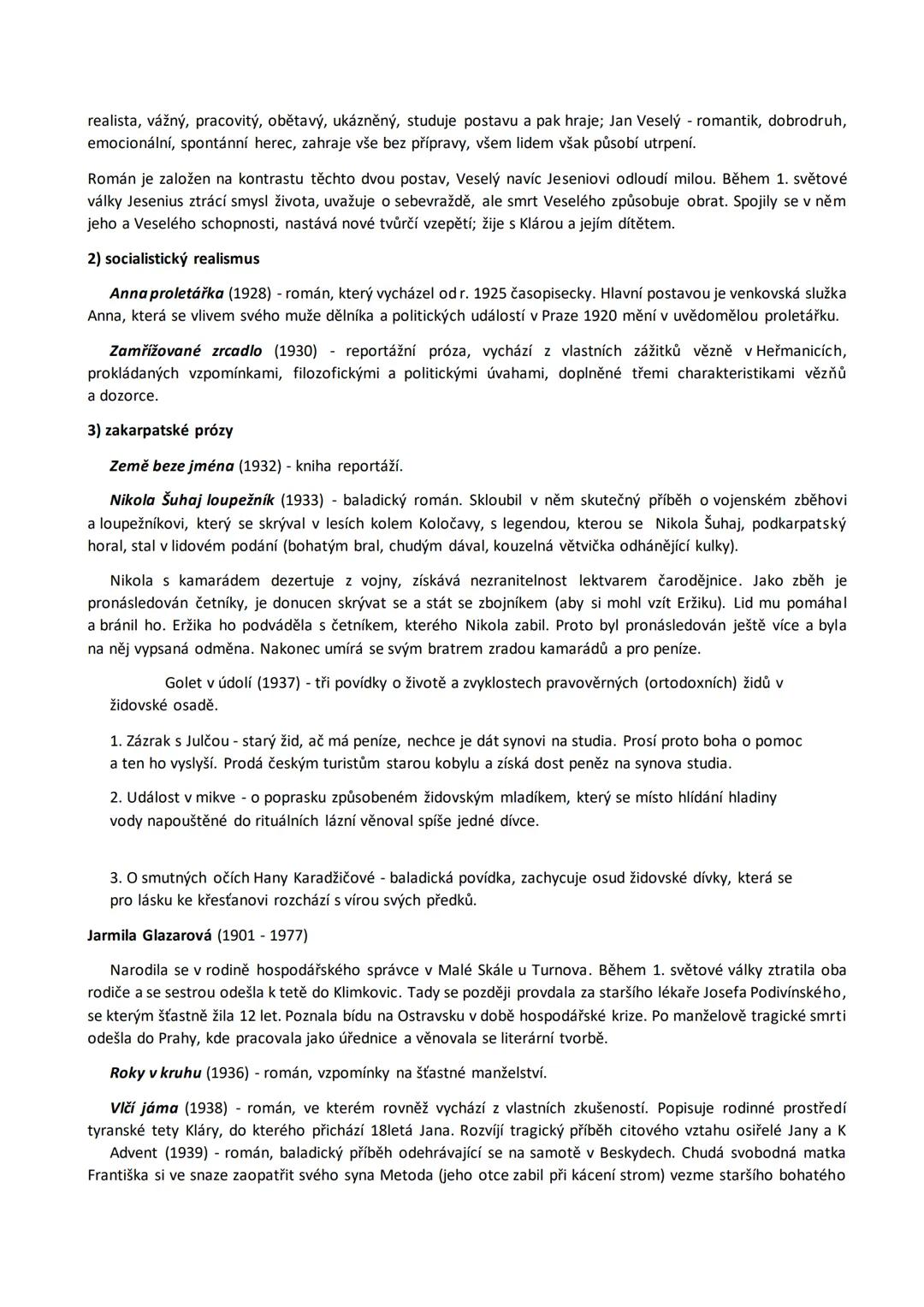 --- OCR Start ---
dětství a mládí v Praze, v české minulosti, v osudech významných osobností české kultury, např. ve skladbě
Vějíř Boženy Ně