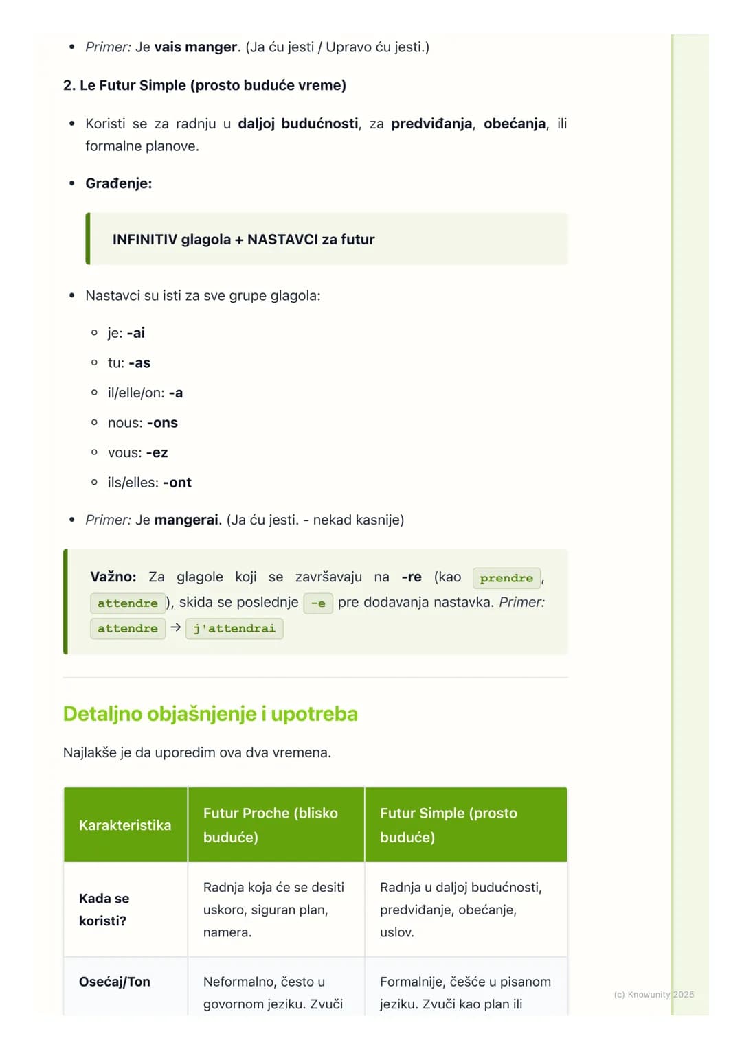 # Buduće vreme (Futur Simple) i
blisko buduće vreme (Futur
Proche) - ponavljanje i
produbljivanje
Uvod u buduća vremena
U francuskom jezik