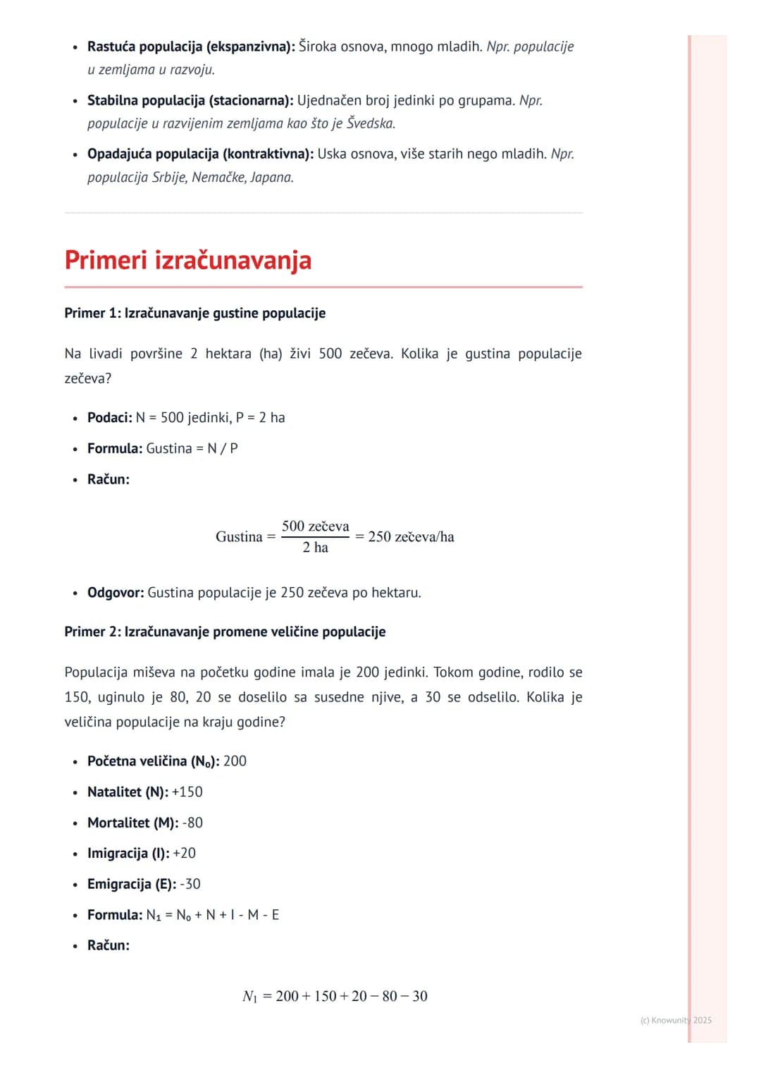 # Populaciona ekologija
## Osnovni pojmovi populacione ekologije
Populaciona ekologija je deo ekologije koji proučava populacije grupe jed