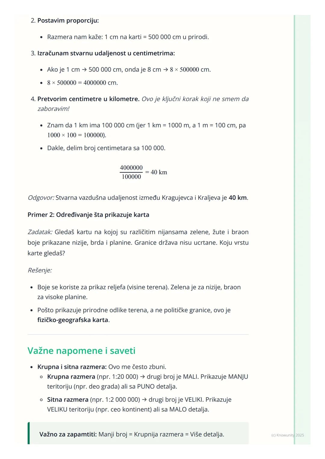 # Korišćenje geografskih karata
## Uvod u korišćenje geografskih karata
Geografske karte su jako važne jer nam pomažu da se snađemo u pros