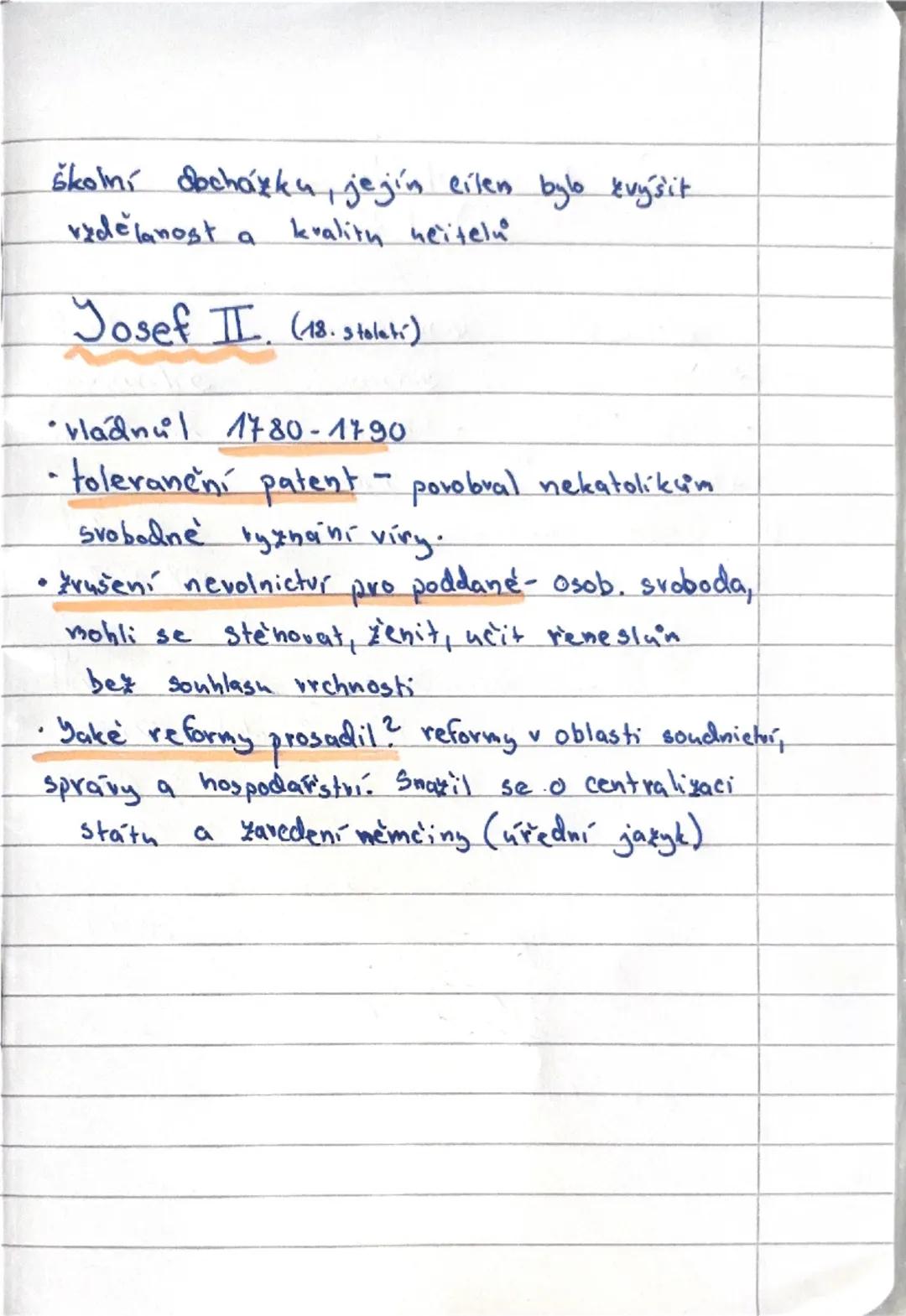## Panovníci osvícení rozumem
- 18. století
- Jaké svobody byli vlivem osvícenství zaváděny?
- Odklon od církve k rozumu
- Absolutismus = n