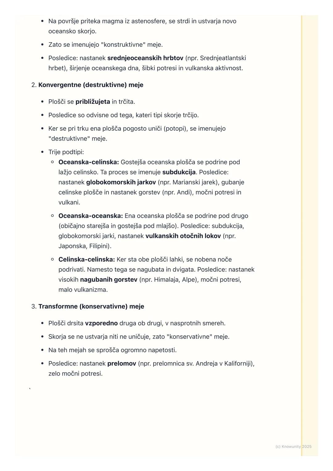 # Tektonika plošč
Uvod v tektoniko plošč
Teorija o tektoniki plošč je temeljna ideja v geologiji. Razlaga, da Zemljina
zunanja trdna plast