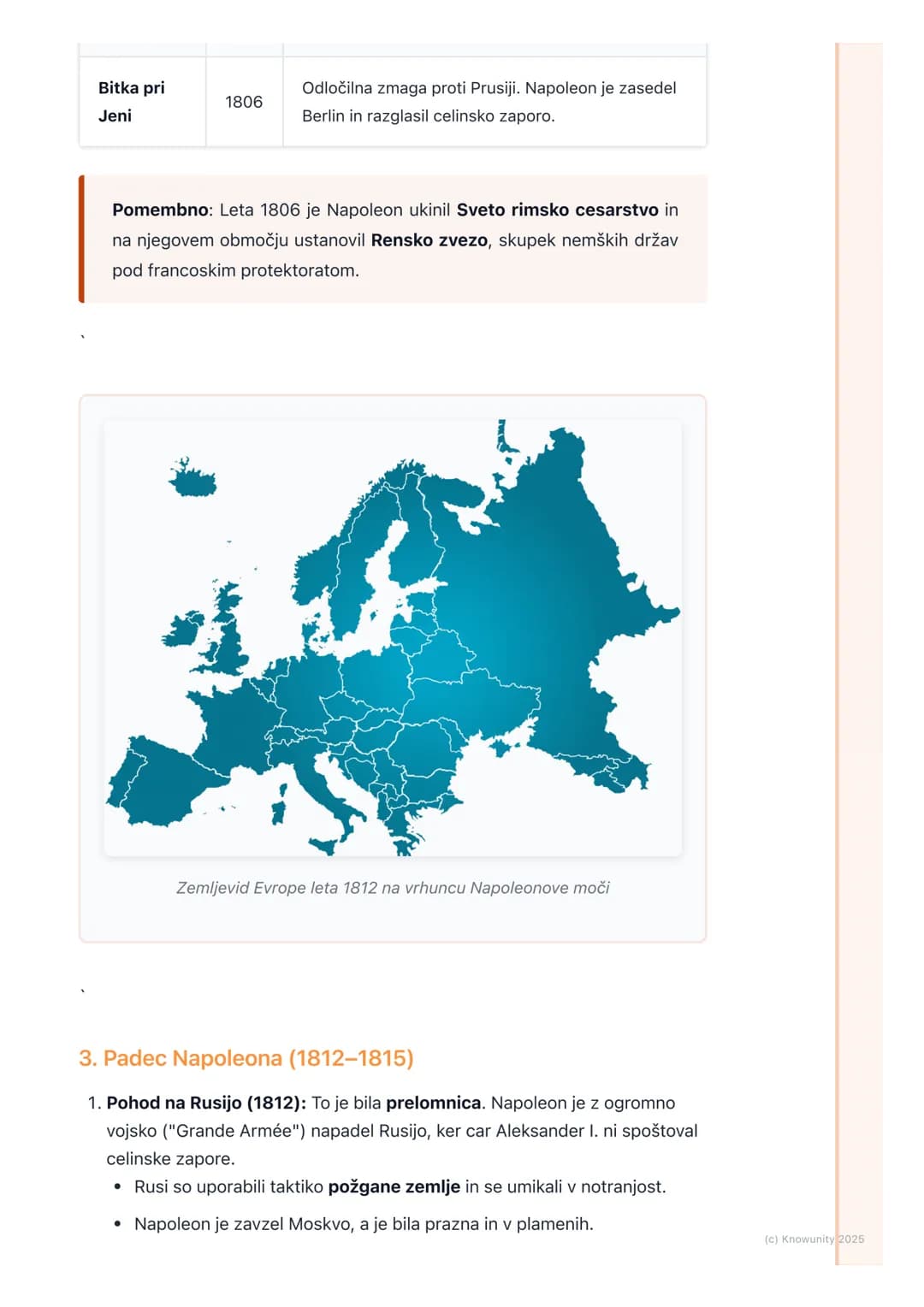 # Napoleonovo obdobje in
preoblikovanje Evrope
Pregled Napoleonovega obdobja
To obdobje se začne po koncu francoske revolucije, ko na obla