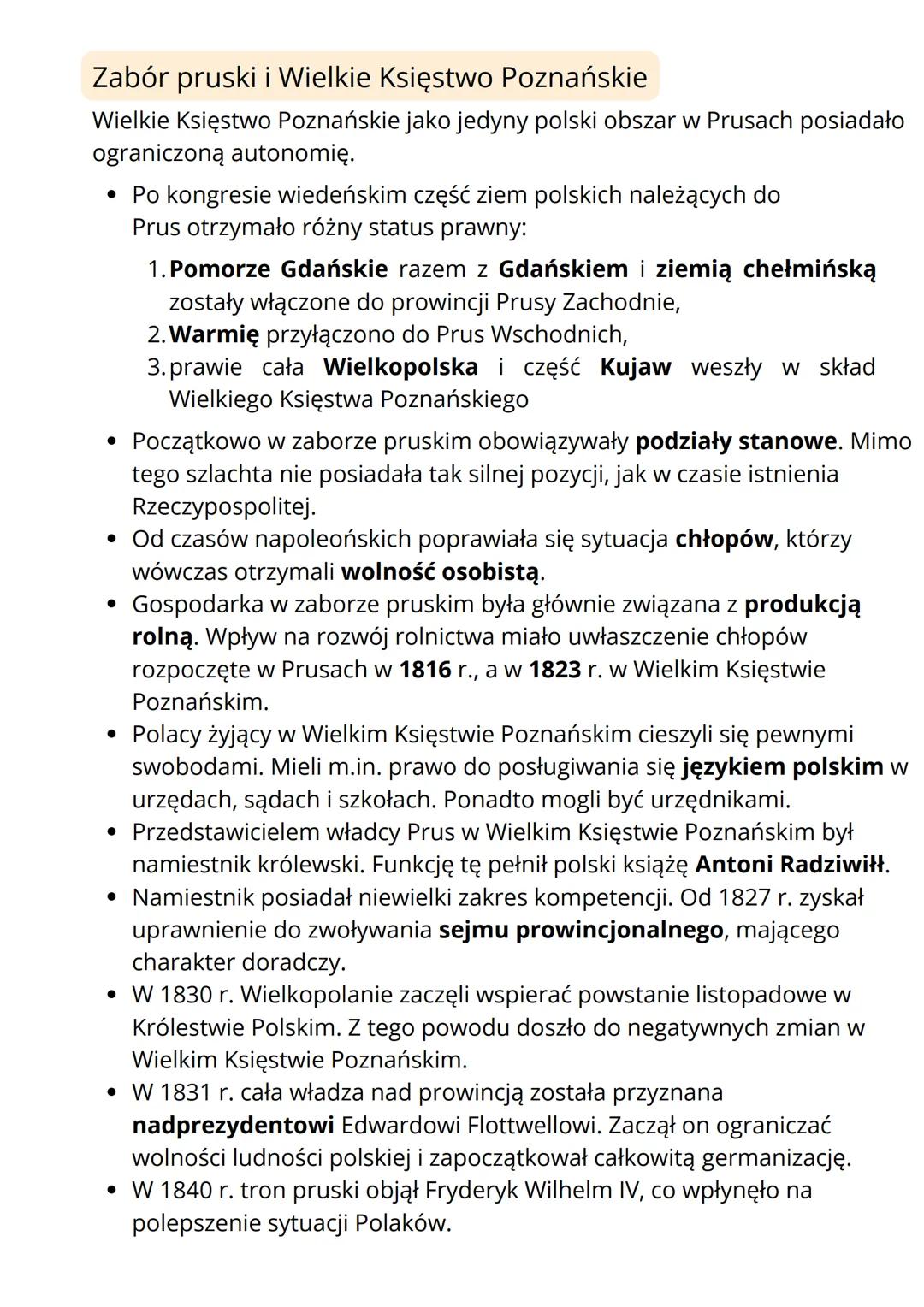 # SYSTEM WIEDEŃSKI NA
# ZIEMIACH POLSKICH
Ziemie polskie w latach 1815-1830
Ziemie polskie w latach 1815-1830 posiadały różny status
*